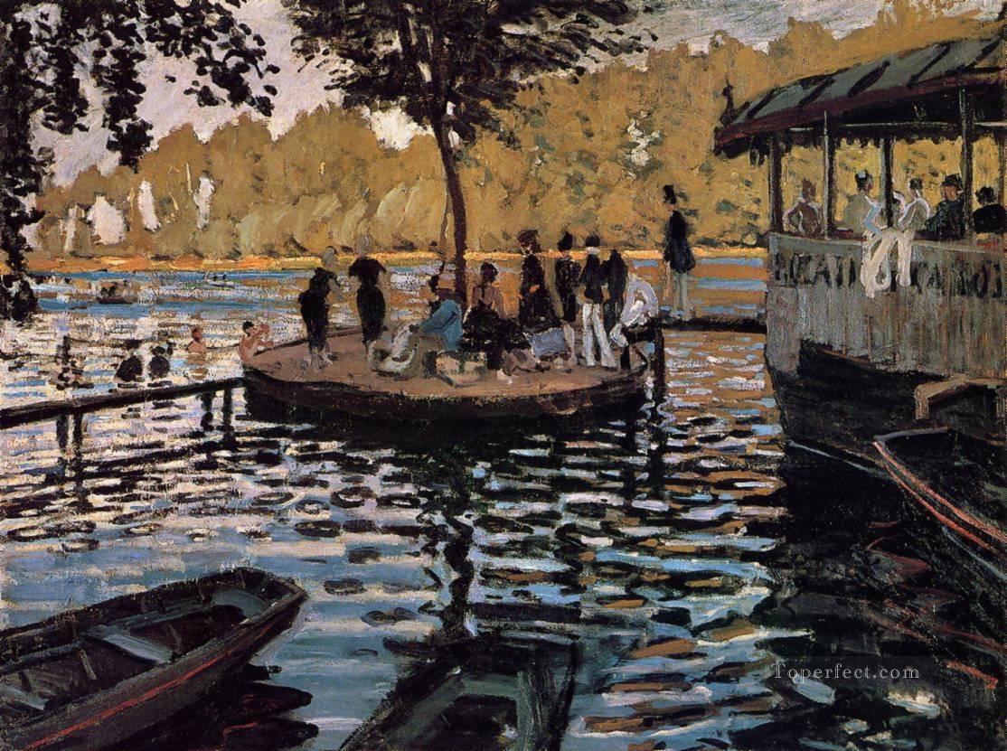 La Grenouillere Claude Monet Oil Paintings